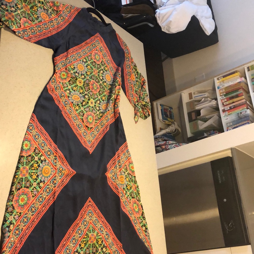 Anthropologie Maxi Dress comes to ankle